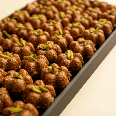 Sesame Brittle with Rahash and Date Molasses