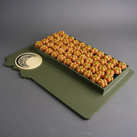 Sesame Brittle with Rahash and Date Molasses