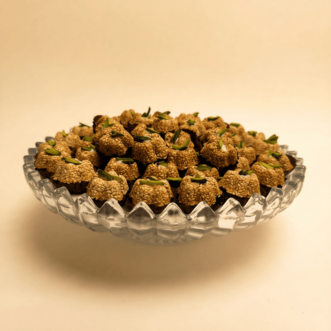 Sesame Brittle with Rahash & Date Molasses — Crystal Plate