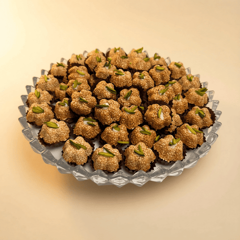 Sesame Brittle with Rahash & Date Molasses — Crystal Plate