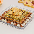 Mixed Chocolate Plate of Kinder, Pistachio, Caramel, Almonds