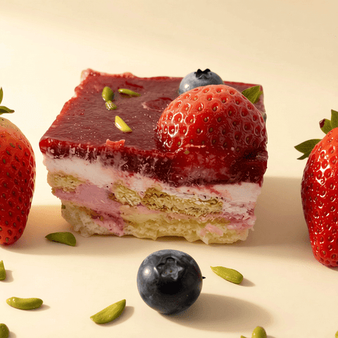 Strawberry Ice Cream Cake Large.