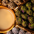 Luxury Tamriyah Date Treats with Tahini Dipping Sauce