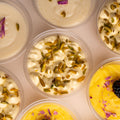 Trio Trifle Dessert Cups: Custard, Osmalieh, Muhallabiya