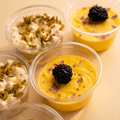 Trio Trifle Dessert Cups: Custard, Osmalieh, Muhallabiya