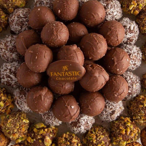Chocolate Balls Crystal Tray